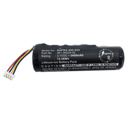 Batterie 3400 mAh compatible DC 50 T5 et TT15 Supra Power