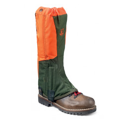 Guêtres ergonomiques avec détails orange fluo Riserva