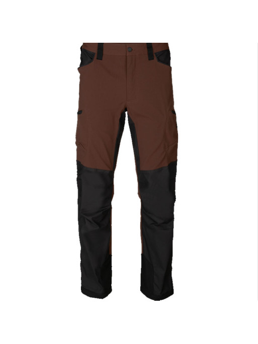 Pantalon Ragnar Härkila bordeaux / noir