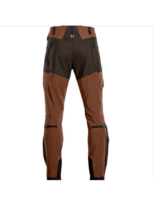 Pantalon Ragnar Härkila marron clair / marron foncé