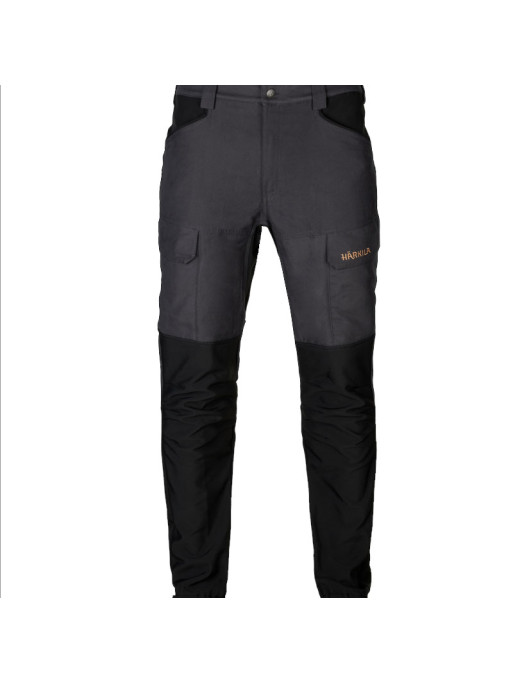 Pantalon Härkila scandinavian noir/gris