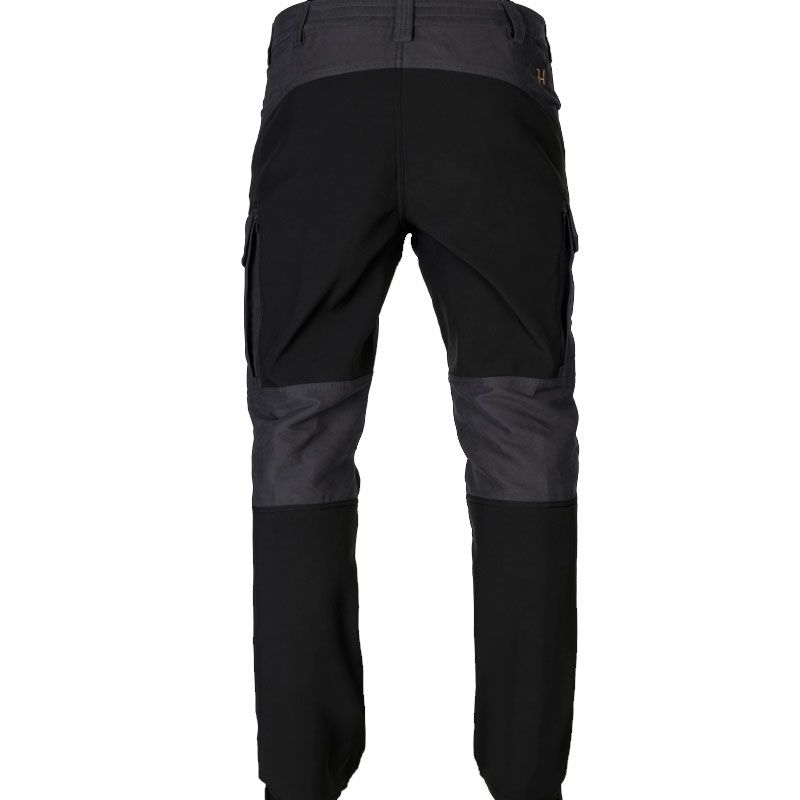 Pantalon Härkila scandinavian noir/gris