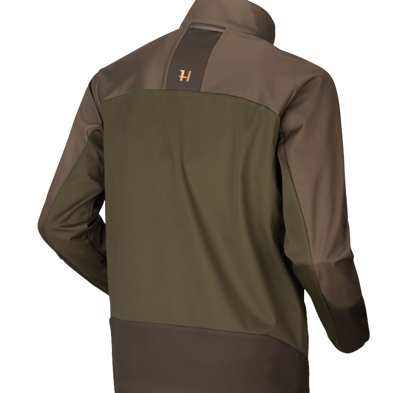 Veste Magni fleece Härkila vert / marron dos