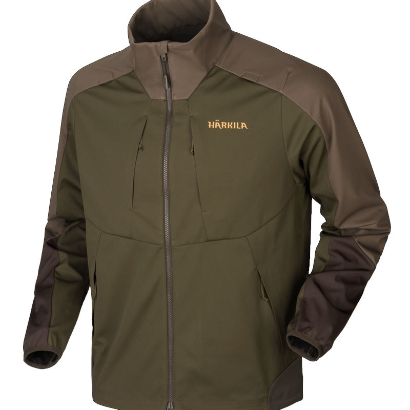 Veste Magni fleece Härkila vert / marron