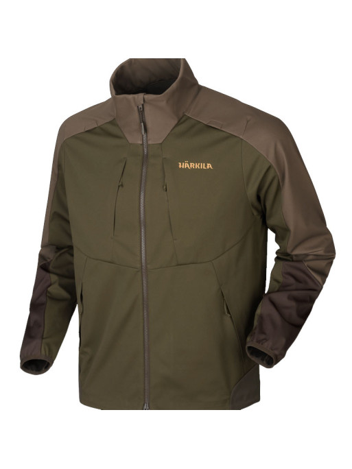 Veste Magni fleece Härkila vert / marron