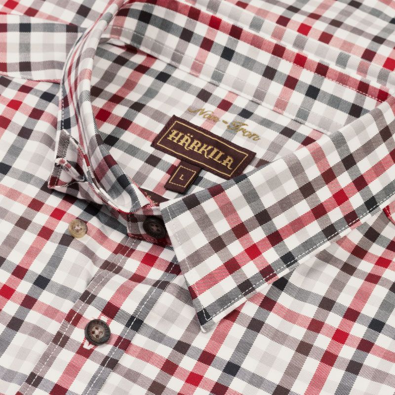 Chemise Milford Härkila rouge