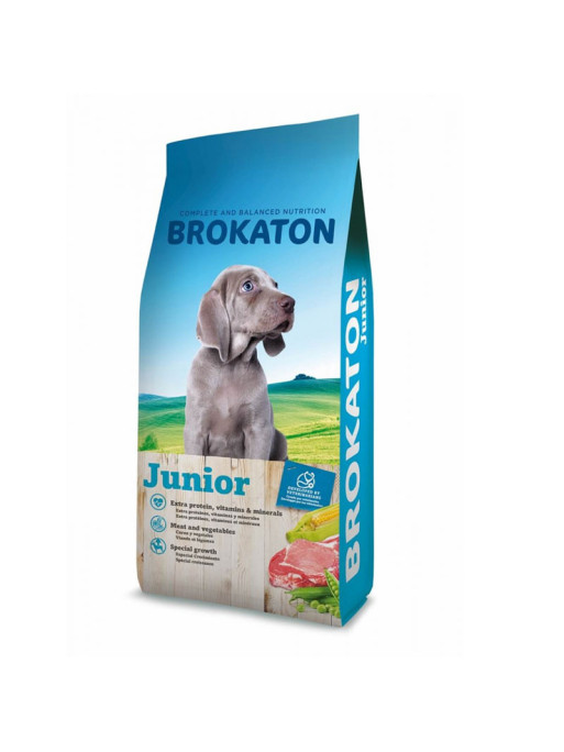 Croquettes Junior 20kg Brokaton