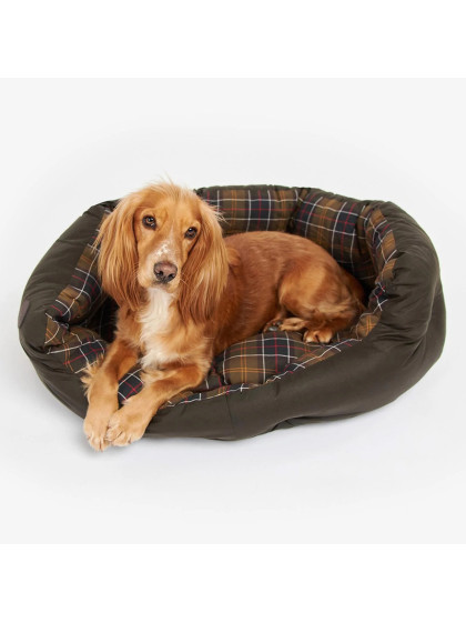 Panier pour chien Wax/Cotton Dog Bed 35in Barbour