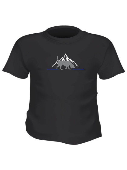 copy of T-shirt montagne logo épaule femme Nature Dog