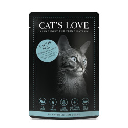 Gelée pour chat adulte saumon pur Bubimex