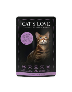 Gelée pour chat adulte saumon et poulet Bubimex
