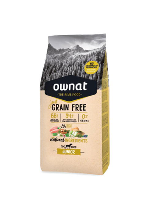 Croquettes Just Grain Free Junior 14kg Ownat