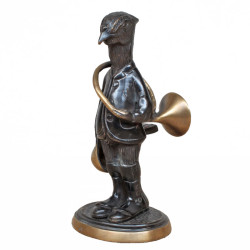 statuette bronze faisan lovergreen