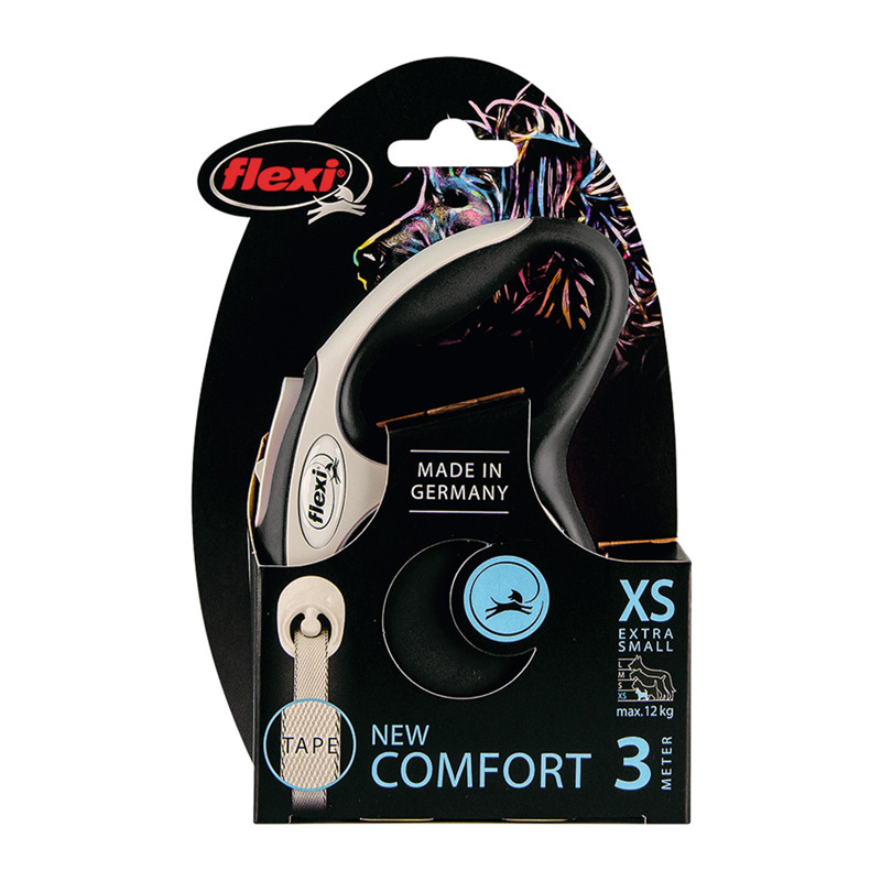 Laisse New Comfort Sangle 3M Flexi