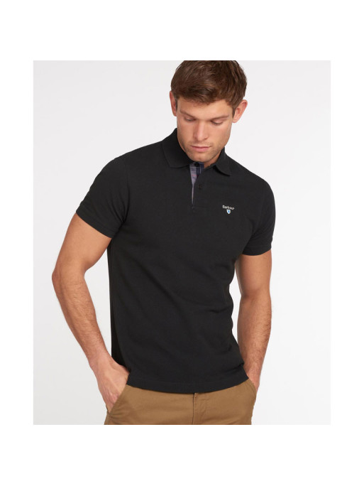 T-shirt tartan piqué Barbour T-shirt tartan piqué Barbour