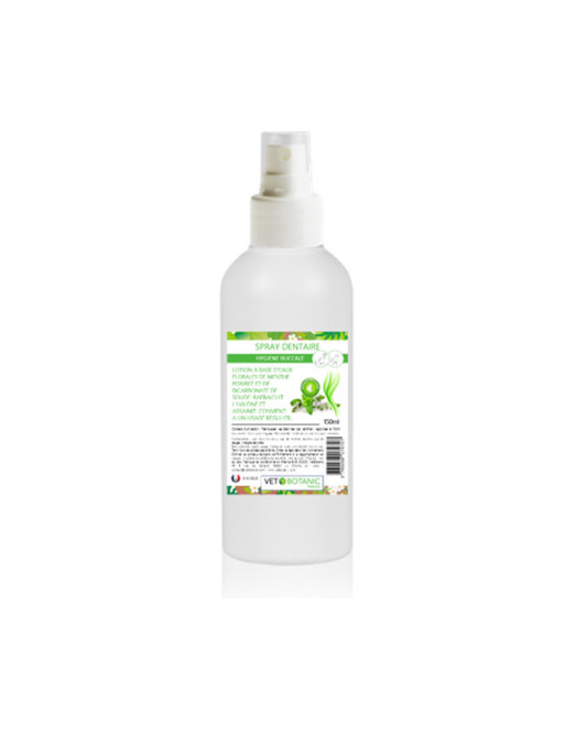 Spray dentaire pour chat et chien 150 ml Vet Botanic