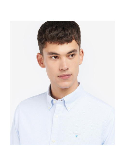 Chemise Striped Oxford Tailored Barbour bleu Chemise Striped Oxford Tailored Barbour bleu