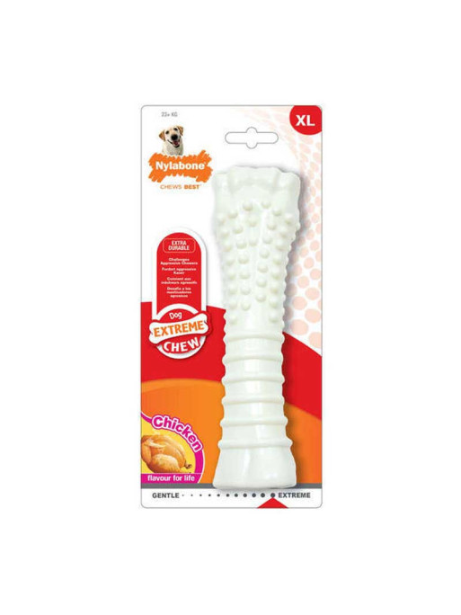 Jouet os texturé Extreme Chew Chicken Nylabone