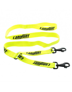 Laisse coupleur plate 3 x 0.3 x 150 cm avec coupleur CaniHunt
