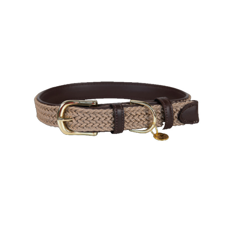 Collier nylon tressé chien Kentucky