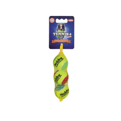 Lot de 3 balles de tennis Nobby