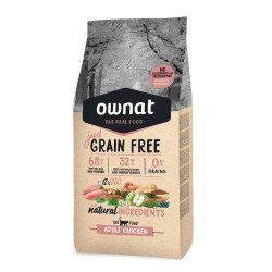 Croquettes Just Grain Free Adult Chicken chat Ownat 8 kg
