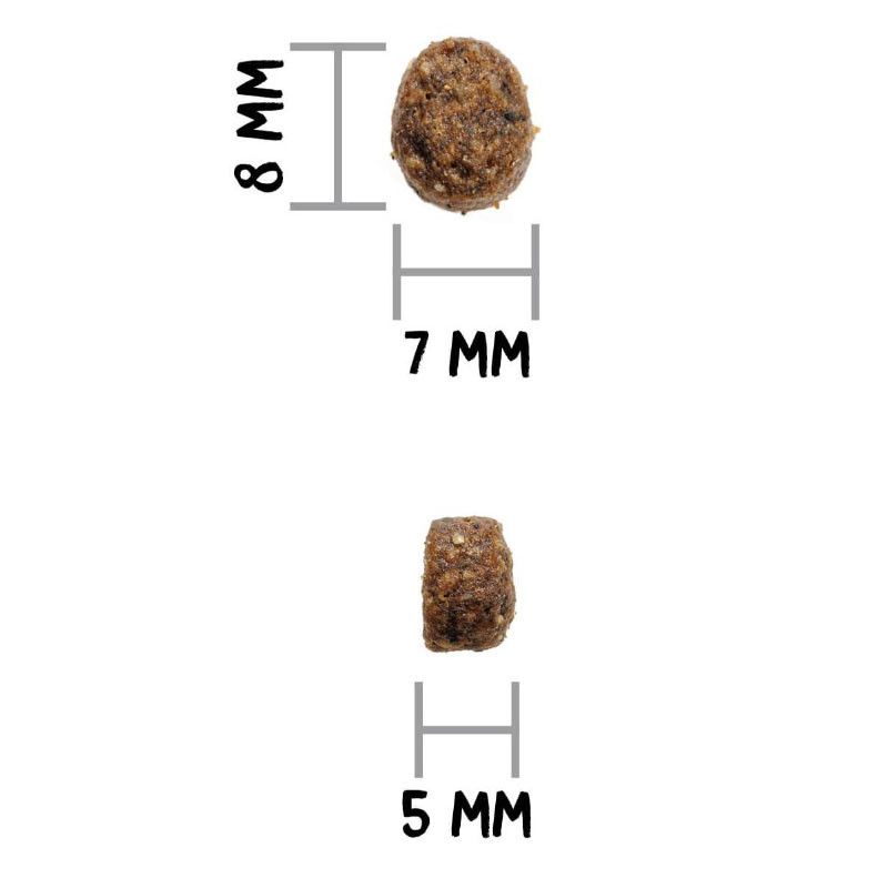 Croquettes chat Just Grain free sterilized Fish Ownat 8kg