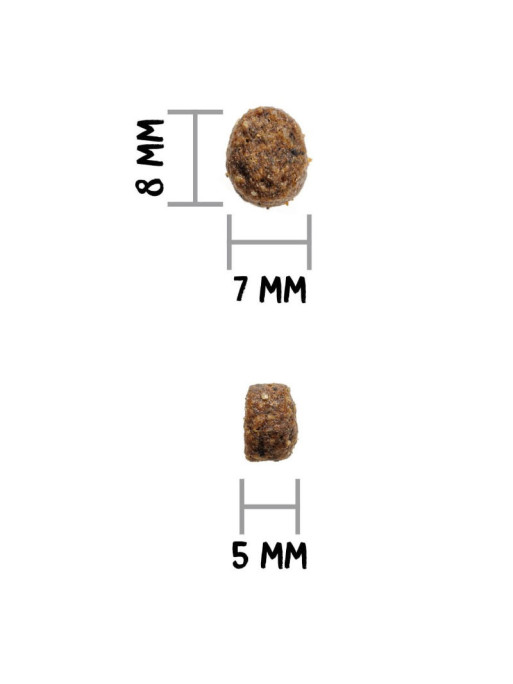 Croquettes chat Just Grain free sterilized Fish Ownat 8kg