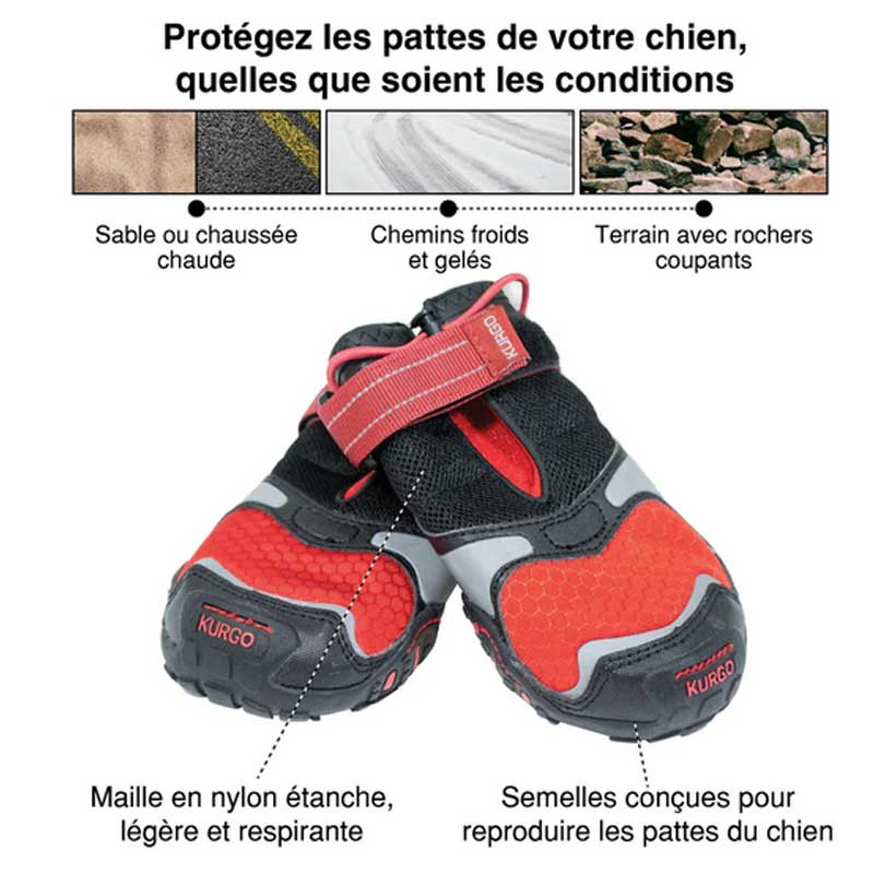 Chaussures pour chien Blaze Kurgo