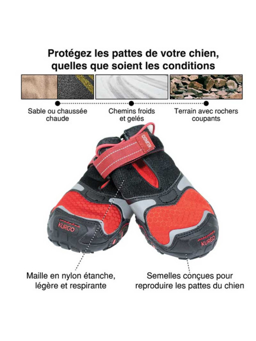 Chaussures pour chien Blaze Kurgo