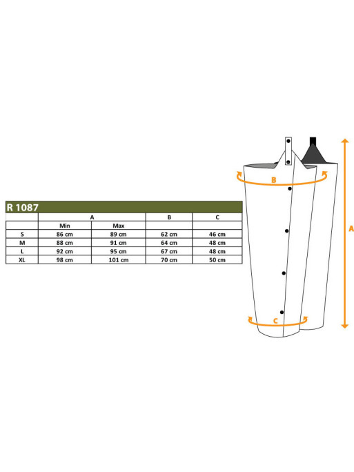 Jambières en Cordura Riserva