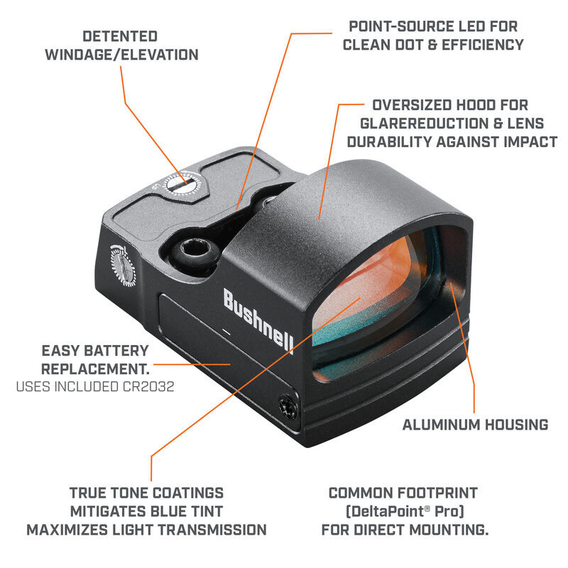 Point rouge RXS 100 1x25 Bushnell