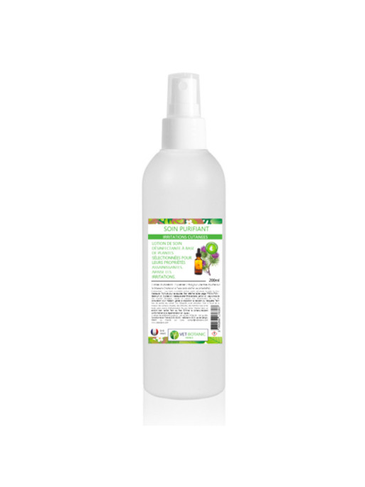 Soin purifiant 200ml chien et chat Vet Botanic