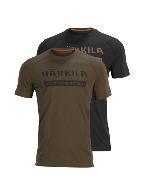 Pack 2 t-shirts logo Härkila Pack 2 t-shirts logo Härkila