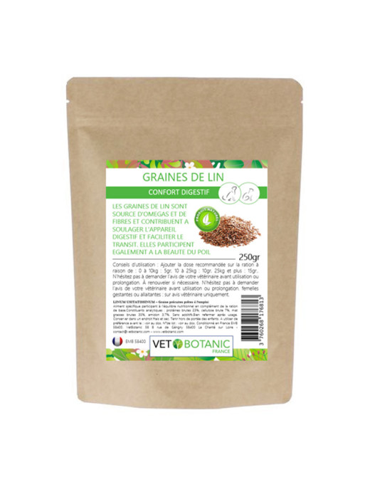 Graines de chia pour chien et chat 100g Vet Botanic