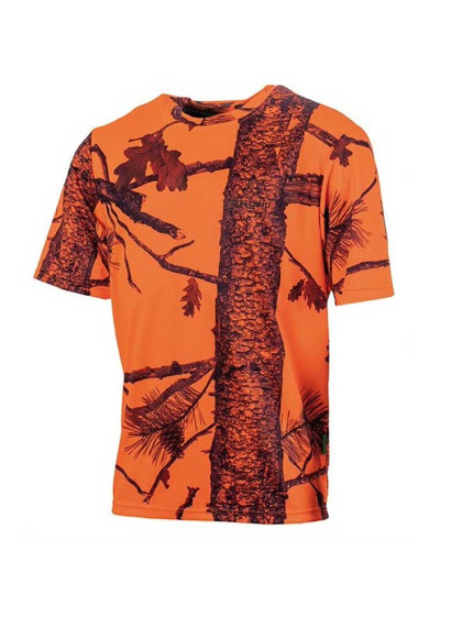 T-shirt Camo Orange Fire Treeland