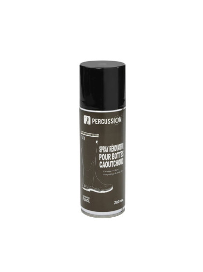 Spray rénovateur pour bottes caoutchouc Percussion