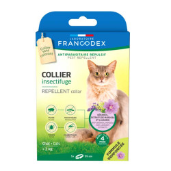 Collier insectifuge formule renforcée chat Francodex