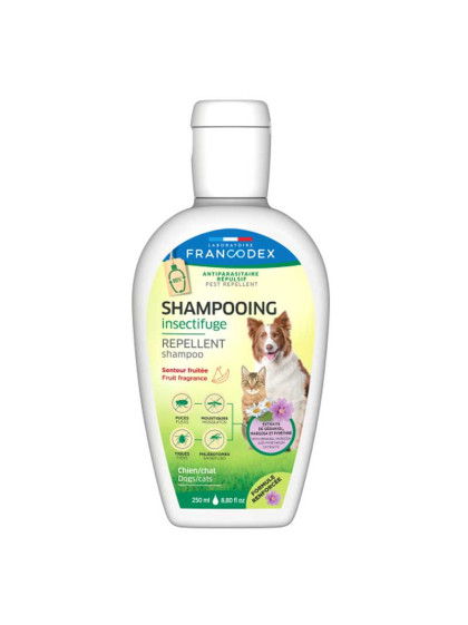 Shampoing insectifuge fruité chiens et chats 250ml Francodex