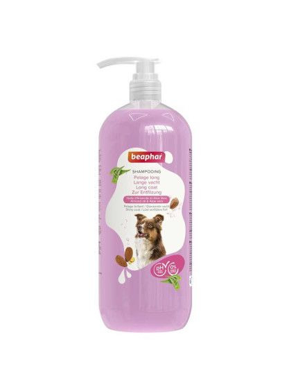 Shampoing Essentiel poil long chien 250ml Beaphar