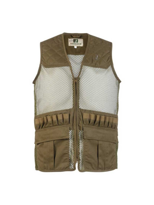 Gilet empiècements mesh Savane Percussion