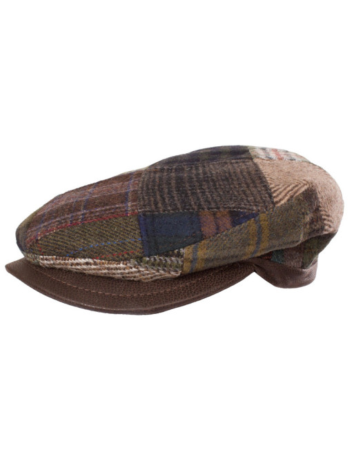 Casquette tweed patchwork Horka