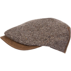 Casquette Donegal tweed Horka