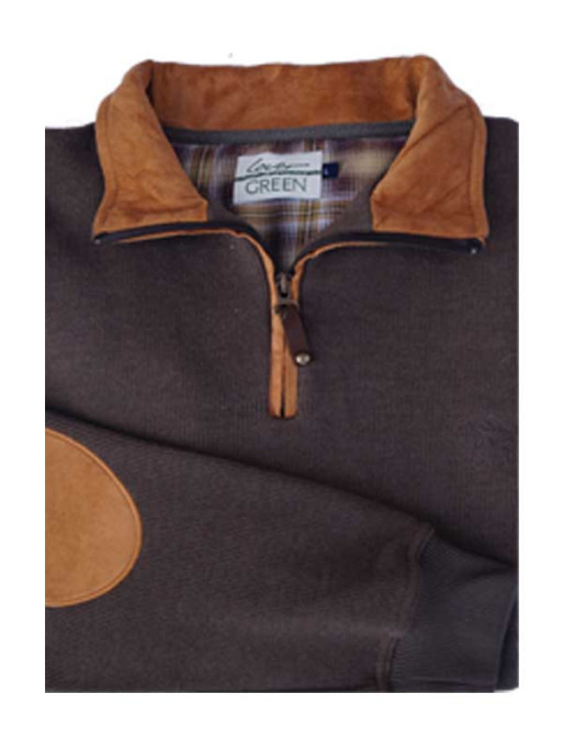 Pull zippé Lovergreen Pull zippé Lovergreen