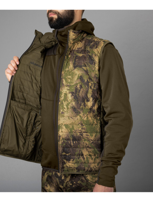 Gilet Deer Stalker camo reversible packable Härkila