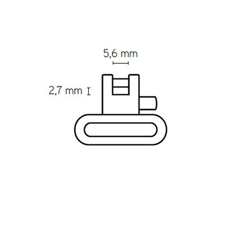 Attaches métalliques pour carabine BLASER Riserva