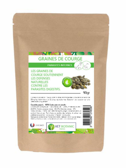 Graines de courge pour chien et chat 100g Vet Botanic