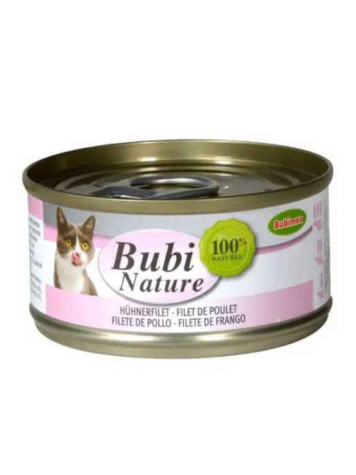 Pâtée Bubi Nature filet de poulet 140g Bubimex