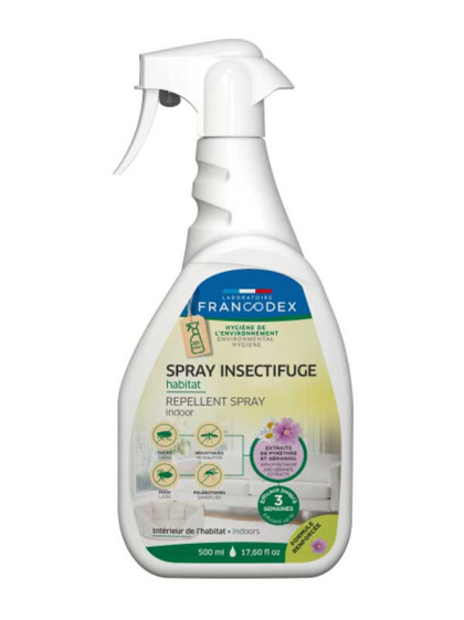 Spray insectifuge habitat 500ml Francodex