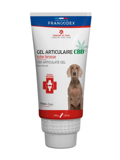 Gel articulaire CBD pour chien 100g Francodex